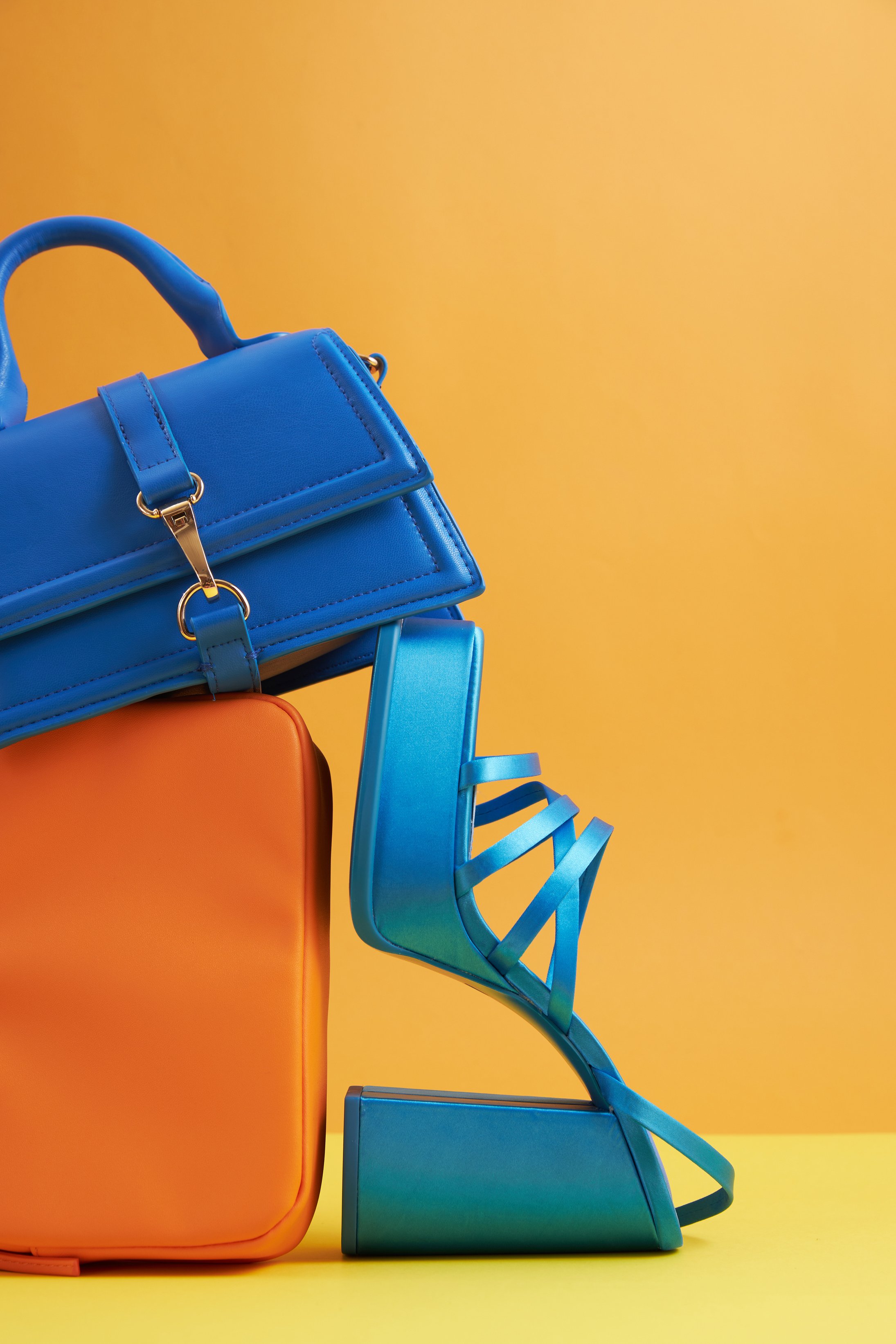 Blue Bag and Sandal